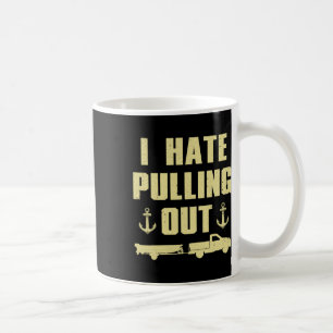 Taza De Café Diseño divertido de barcos para hombres capitán de