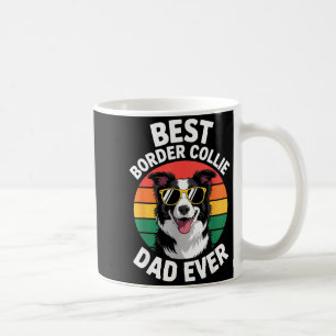 Taza De Café Diseño Divertido de Border Collie para Hombres Pap