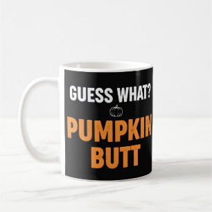 Taza De Café Diseño divertido de calabaza trasero para Hallowee