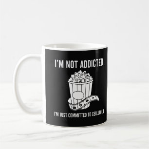 Taza De Café Diseño divertido de Cellolokit "No soy adicto" - 