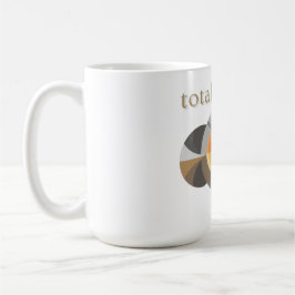Taza De Café Diseño divertido de Eclipse Solar Total 2025. Tota