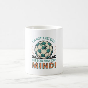 Taza De Café Diseño Divertido de Fútbol