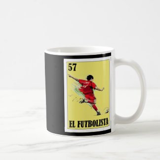 Taza De Café Diseño divertido de fútbol mexicano - El Futbolist