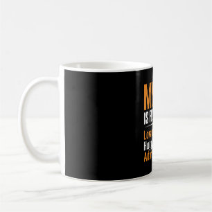 Taza De Café Diseño Divertido de Perro Lleno de Testosterona