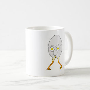 Taza De Café Diseño divertido de personaje de huevo RG & RA