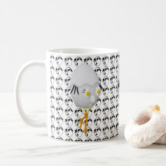 Taza De Café Diseño divertido de personaje de huevo RG & RA