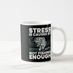 Taza De Café Diseño Divertido de Pesca para Hombres Mujeres B F