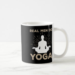 Taza De Café Diseño Divertido de Yoga para Hombres Chicos Postu