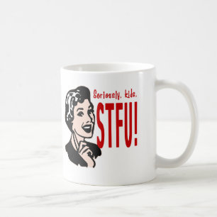 Taza De Café Diseño divertido del día de madre