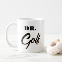 Diseño Divertido del Dr. Golf para Amantes del Gol