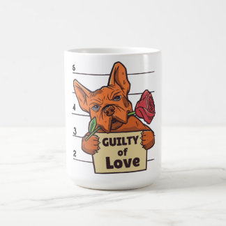 Taza De Café Diseño divertido para amantes de bulldog francés