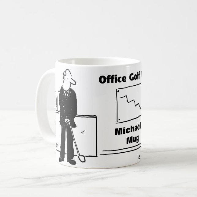 Taza De Café Diseño divertido para los amantes del golf (Anverso izquierdo)