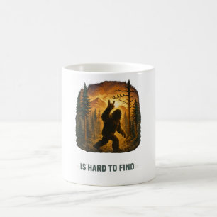 Taza De Café Diseño divertido personalizado de Bigfoot Sasquatc