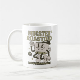 Taza De Café diseño divertido y angustiado inspirado en el café