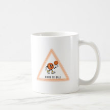 Diseño divertido y lindo de baloncesto