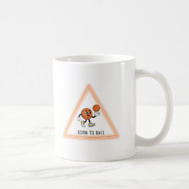 Taza De Café Diseño divertido y lindo de baloncesto