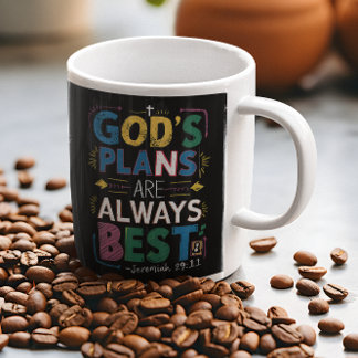 Taza De Café Diseño Divino: Los Planes De Los Dioses Siempre So