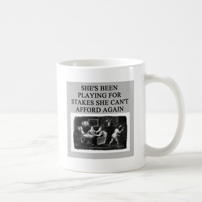 Taza De Café diseño duplicado del jugador de puente (Derecha)