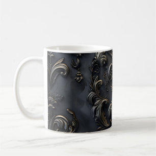 Taza De Café Diseño elegante de decoración gótica
