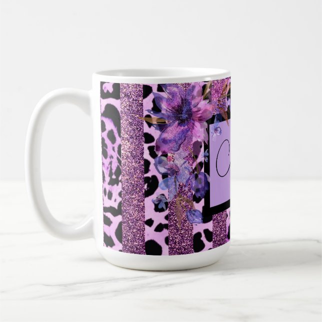 Taza De Café Diseño elegante de la estampada de la lucioperca y (Izquierda)