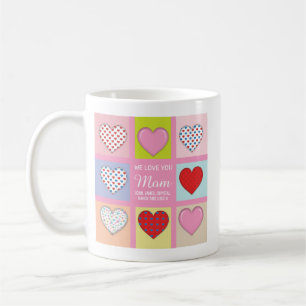 Taza De Café Diseño elegante y afectuoso del Día de la Madre