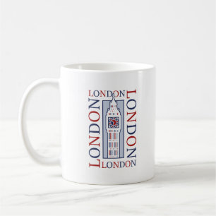 Taza De Café Diseño emblemático de Big Ben Clock Tower British