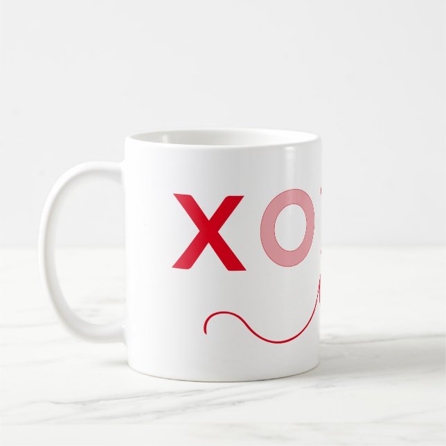 Taza De Café Diseño especial XO ❤️ XO (Izquierda)