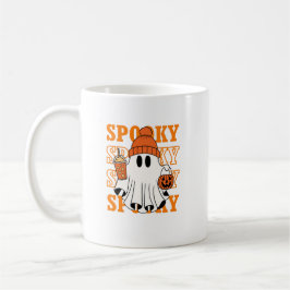 Taza De Café Diseño espeluznante de café de Halloween