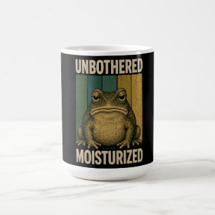 Taza De Café Diseño Estético Retro de Rana Vintage