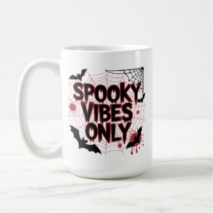 Taza De Café Diseño Estético Solo Vibraciones Espeluznantes-675