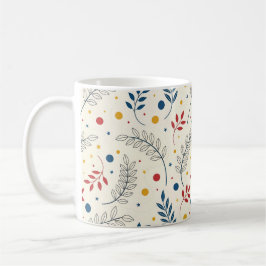 Taza De Café Diseño floral
