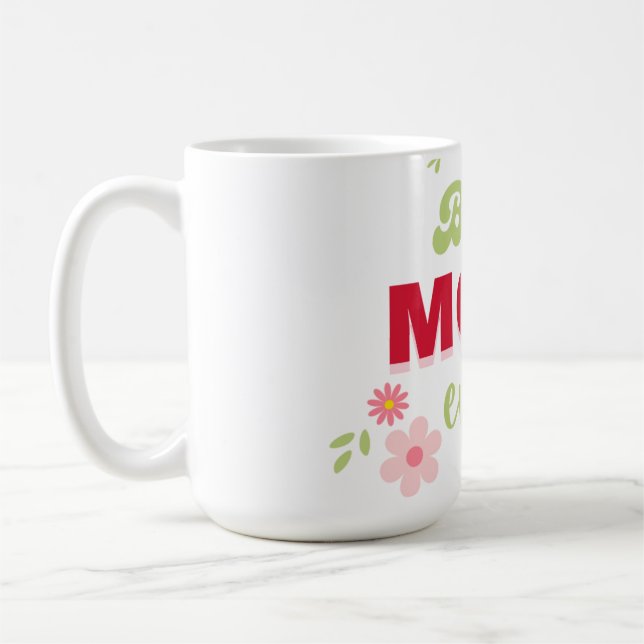 Taza De Café Diseño floral (Izquierda)