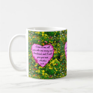 TAZA DE CAFÉ DISEÑO FOTOGRÁFICO AMARILLO DE FLORES SALVAJES 11: