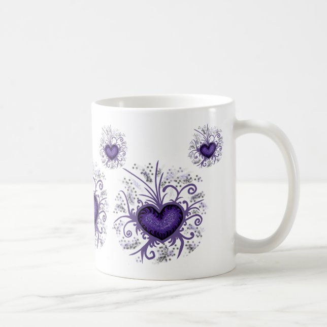 Taza De Café ¡Diseño fresco del corazón! (Derecha)
