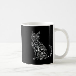 Taza De Café Diseño geek de gato divertido amante de las matemá