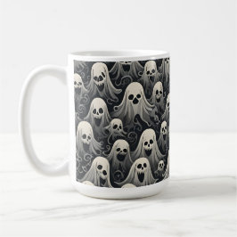 Taza De Café Diseño Ghosts