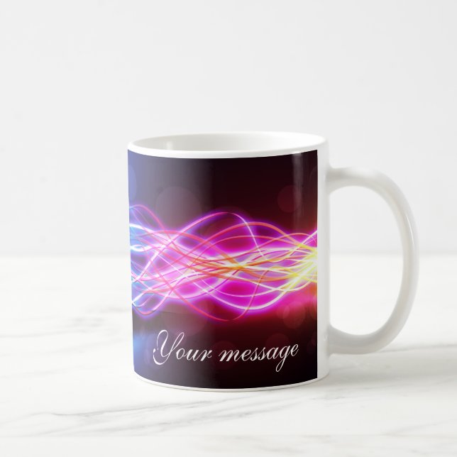 Taza De Café Diseño Gráfico 5 Mug (Derecha)