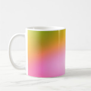 Taza De Café diseño gráfico color de fondo negro digital