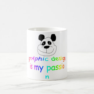 Taza De Café Diseño gráfico es mi pasión