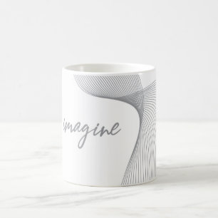 Taza De Café Diseño gráfico moderno, simple y elegante de Imagi