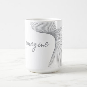Taza De Café Diseño gráfico moderno, simple y elegante de Imagi
