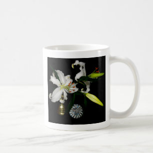 Taza De Café Diseño Iirsh - Colección de latón y flores