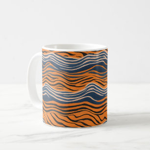 Taza De Café Diseño inspirado en la piel de tigres
