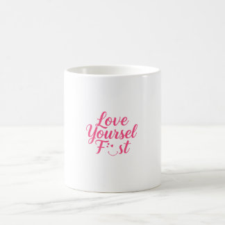 Taza De Café Diseño Inspirador autoamoroso