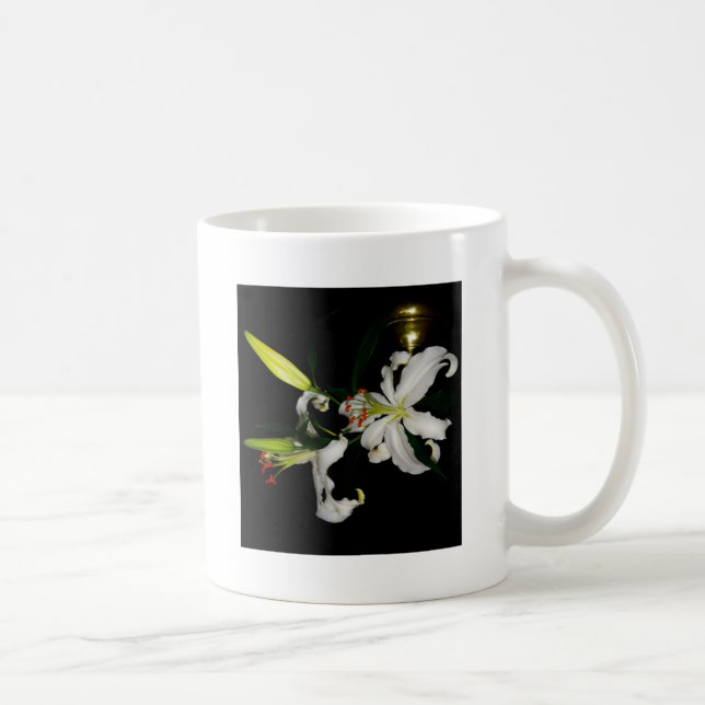 Taza De Café Diseño irlandés - Colección de flores (Derecha)