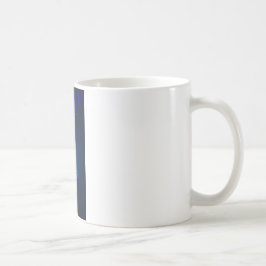 Taza De Café Diseño Irlandés Cristal Azul