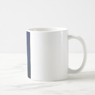 Taza De Café Diseño Irlandés Cristal Azul