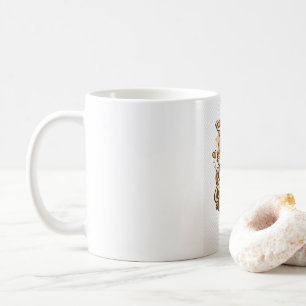Taza De Café Diseño Kawaii Amante de Café Gato Lindo - Potencia
