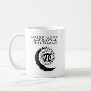Taza De Café Diseño Mágico de Enseñanza de Matemáticas Puras Án