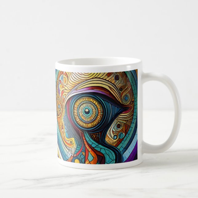 Taza De Café Diseño más reciente impreso (Derecha)